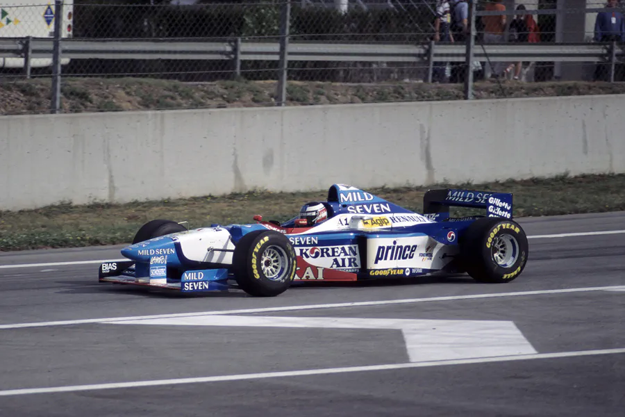 008 | 1997 | Barcelona | Benetton-Renault B197 | Gerhard Berger | © carsten riede fotografie