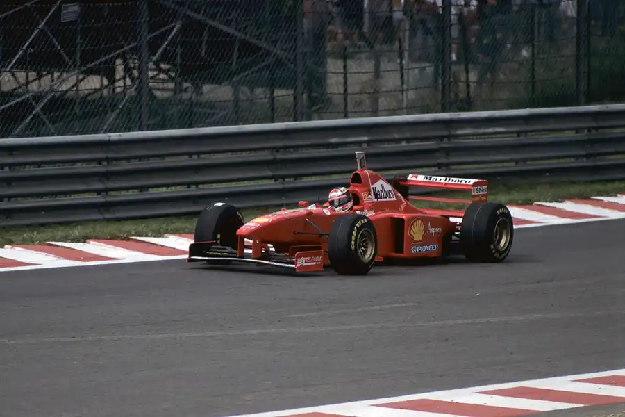 011 | 1997 | Spa-Francorchamps | Ferrari F310B | Michael Schumacher | © carsten riede fotografie