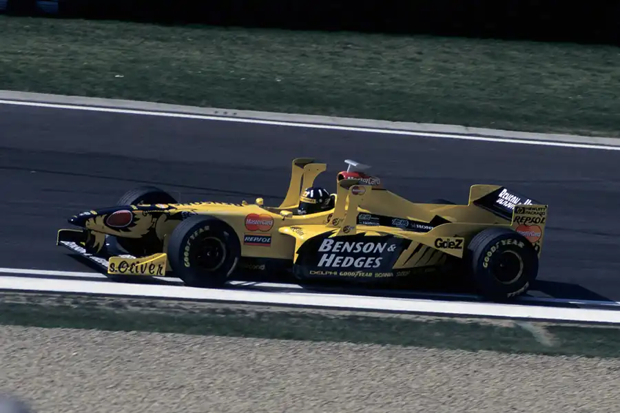 012 | 1998 | Imola | Jordan-Mugen Honda 198 | Damon Hill | © carsten riede fotografie