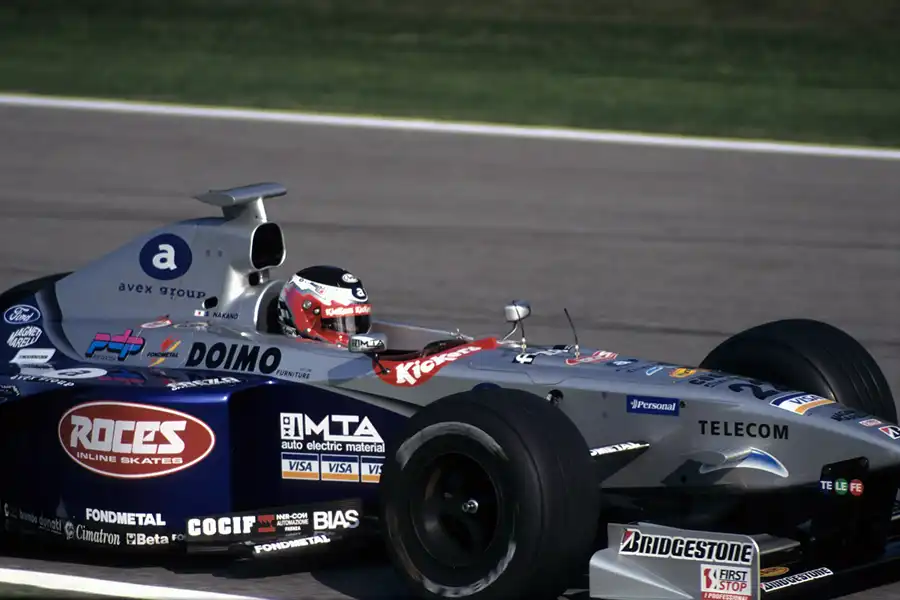 020 | 1998 | Imola | Minardi-Ford Cosworth M198 | Shinji Nakano | © carsten riede fotografie