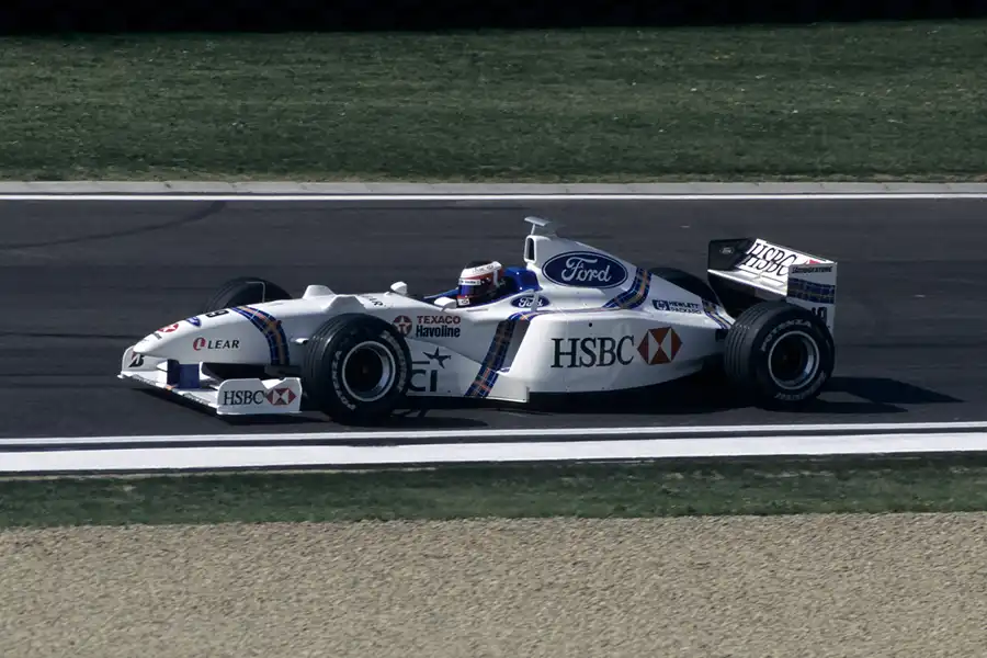 034 | 1998 | Imola | Stewart-Ford Cosworth SF2 | Jan Magnussen | © carsten riede fotografie