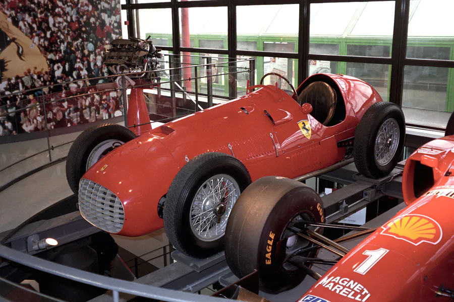 017 | 1998 | Maranello | Galleria Ferrari | Ferrari 166F2 | © carsten riede fotografie