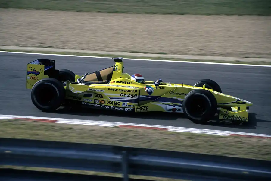 034 | 2000 | Spa-Francorchamps | Minardi-Fondmetal M02 | Marc Gene | © carsten riede fotografie