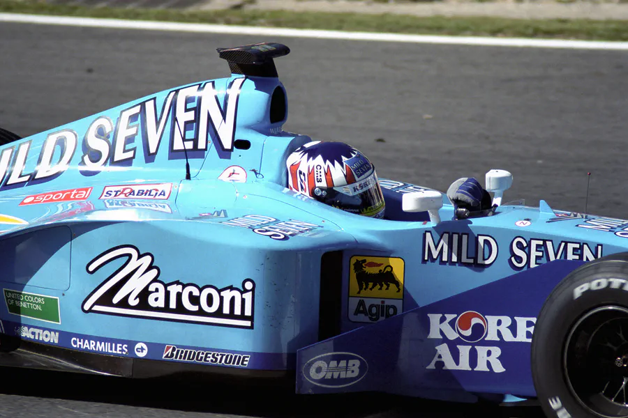 012 | 2000 | Spa-Francorchamps | Benetton-Playlife B200 | Alexander Wurz | © carsten riede fotografie