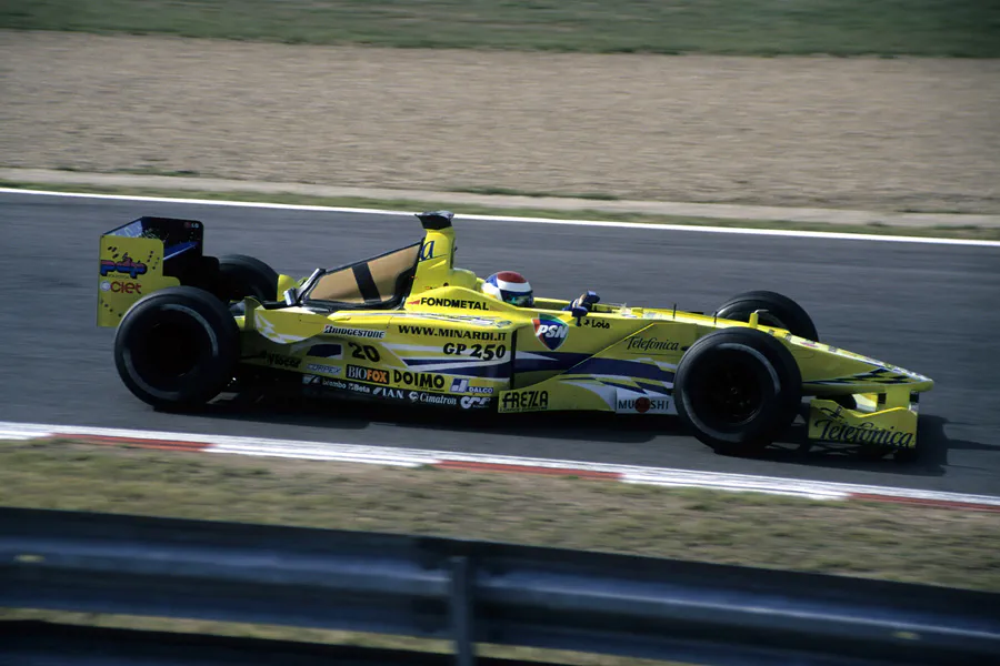 034 | 2000 | Spa-Francorchamps | Minardi-Fondmetal M02 | Marc Gene | © carsten riede fotografie