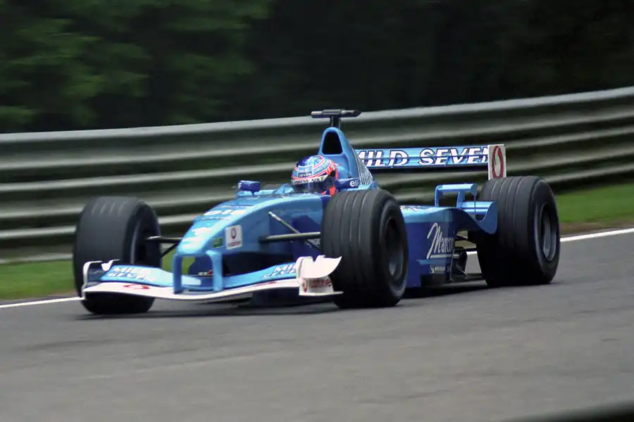 012 | 2001 | Spa-Francorchamps | Benetton-Renault B201 | Jenson Button | © carsten riede fotografie
