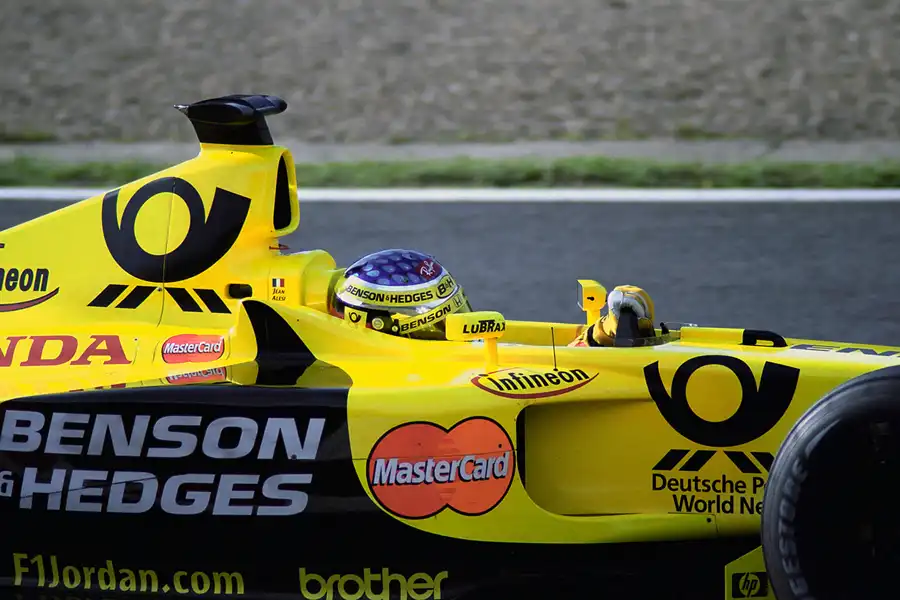 032 | 2001 | Spa-Francorchamps | Jordan-Honda EJ11 | Jean Alesi | © carsten riede fotografie