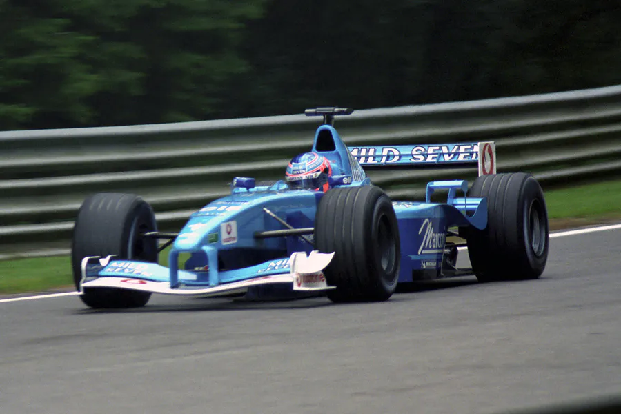 012 | 2001 | Spa-Francorchamps | Benetton-Renault B201 | Jenson Button | © carsten riede fotografie
