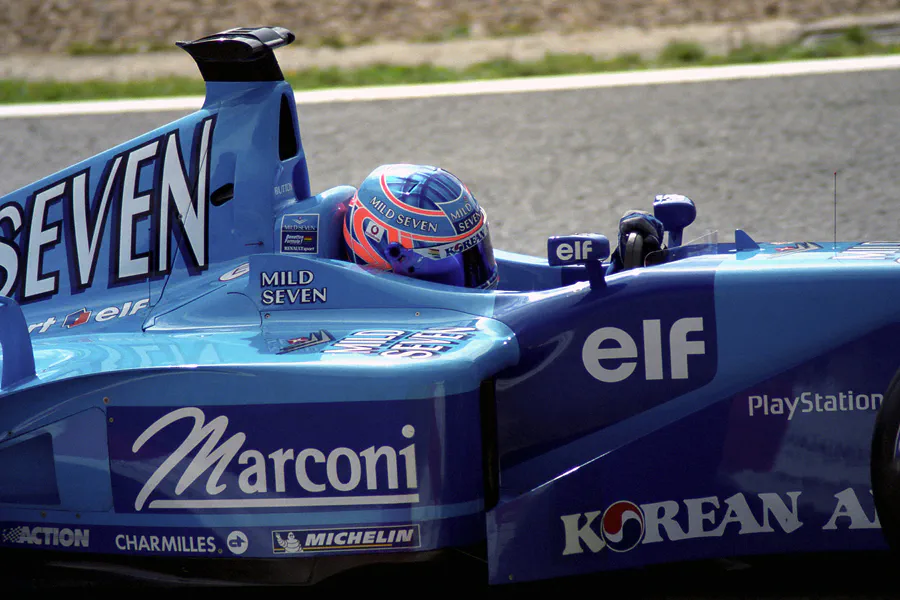 013 | 2001 | Spa-Francorchamps | Benetton-Renault B201 | Jenson Button | © carsten riede fotografie