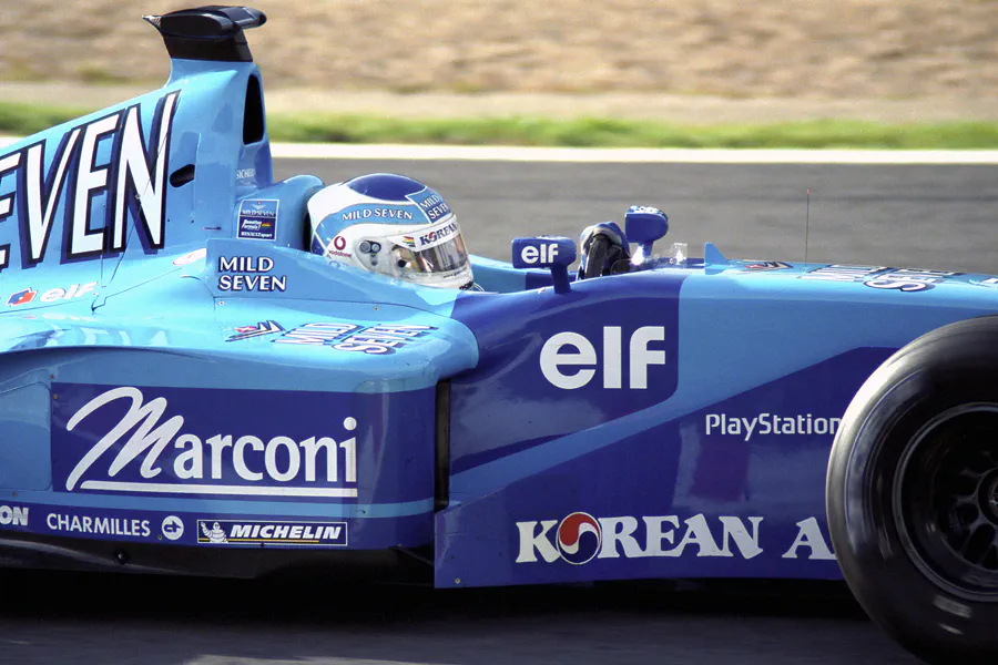 016 | 2001 | Spa-Francorchamps | Benetton-Renault B201 | Giancarlo Fisichella | © carsten riede fotografie