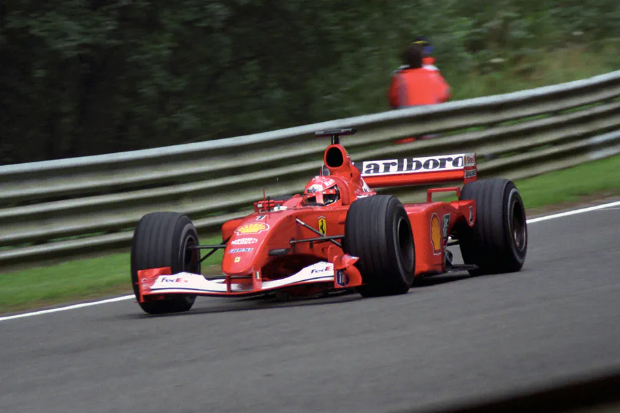 020 | 2001 | Spa-Francorchamps | Ferrari F2001 | Michael Schumacher | © carsten riede fotografie