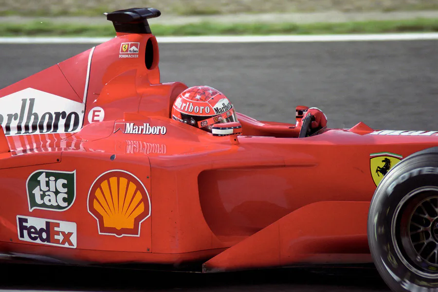 024 | 2001 | Spa-Francorchamps | Ferrari F2001 | Michael Schumacher | © carsten riede fotografie