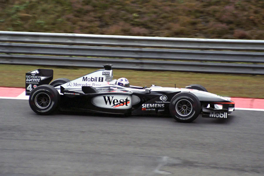 036 | 2001 | Spa-Francorchamps | McLaren-Mercedes Benz MP4-16 | David Coulthard | © carsten riede fotografie