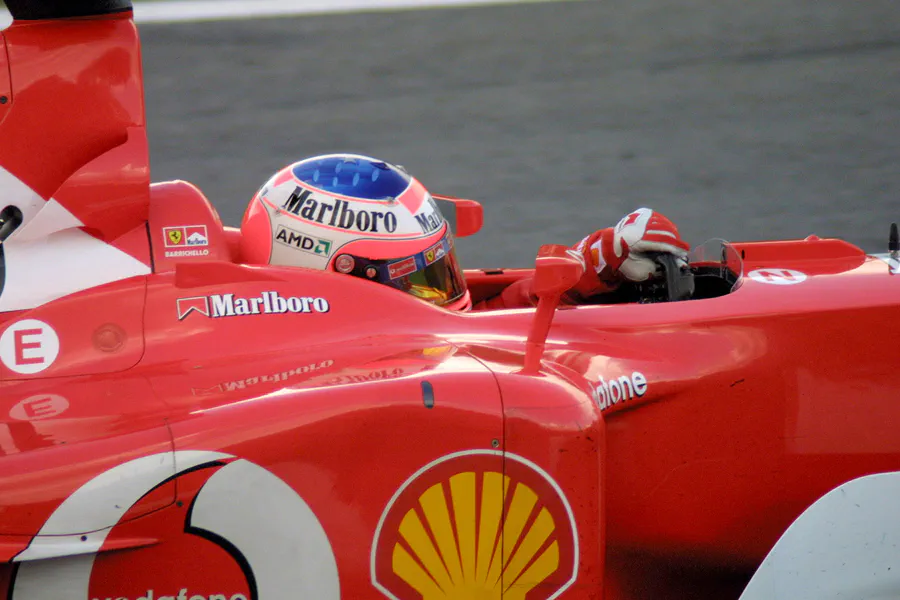 013 | 2002 | Spa-Francorchamps | Ferrari F2002 | Rubens Barrichello | © carsten riede fotografie