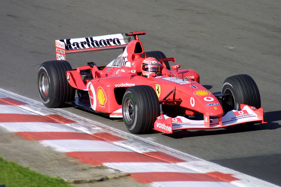 018 | 2002 | Spa-Francorchamps | Ferrari F2002 | Michael Schumacher | © carsten riede fotografie