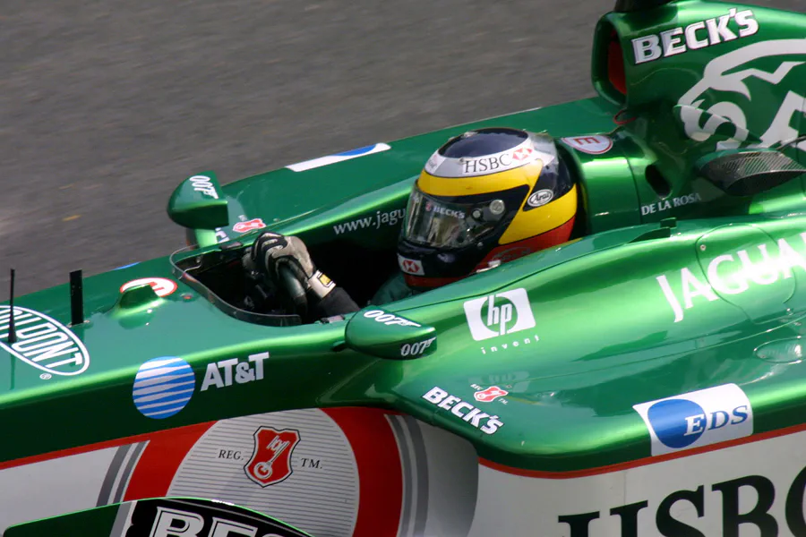 019 | 2002 | Spa-Francorchamps | Jaguar-Cosworth R3B | Pedro De La Rosa | © carsten riede fotografie
