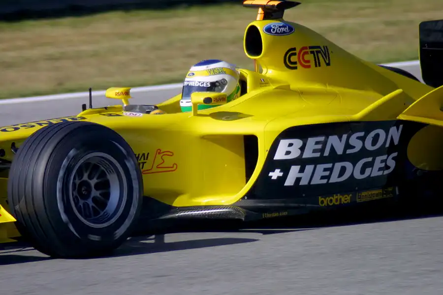 028 | 2003 | Spielberg | Jordan-Ford Cosworth EJ13 | Giancarlo Fisichella | © carsten riede fotografie