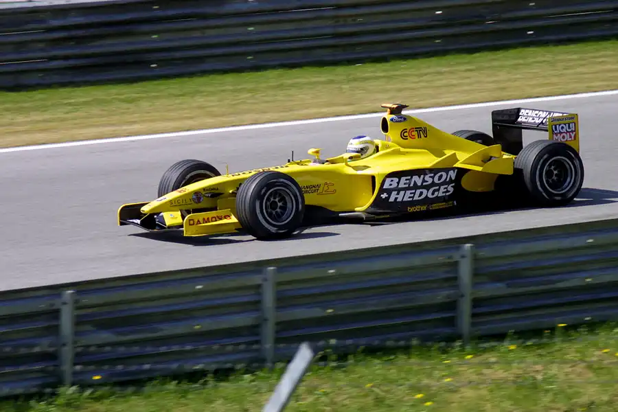 030 | 2003 | Spielberg | Jordan-Ford Cosworth EJ13 | Giancarlo Fisichella | © carsten riede fotografie