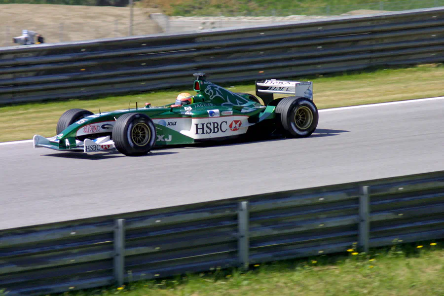 018 | 2003 | Spielberg | Jaguar-Ford Cosworth R4 | Antonio Pizzonia | © carsten riede fotografie