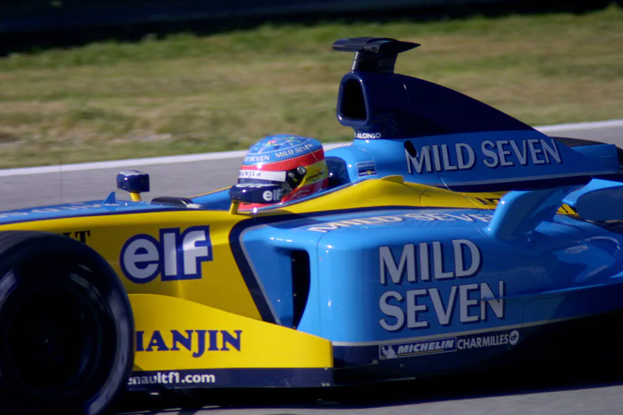 045 | 2003 | Spielberg | Renault R23 | Fernando Alonso | © carsten riede fotografie
