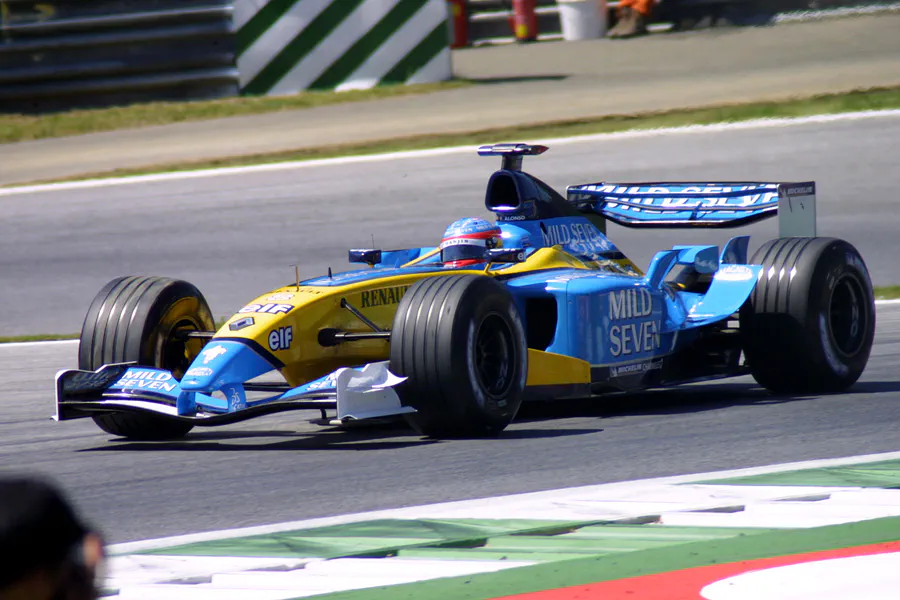 046 | 2003 | Spielberg | Renault R23 | Fernando Alonso | © carsten riede fotografie