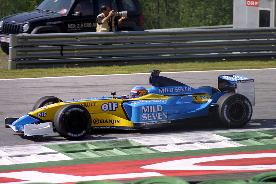 047 | 2003 | Spielberg | Renault R23 | Fernando Alonso | © carsten riede fotografie