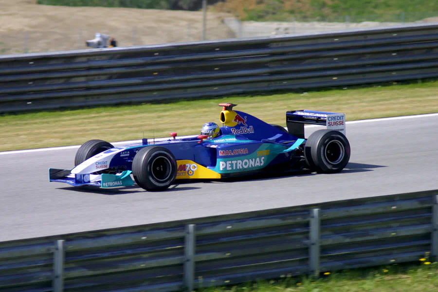 058 | 2003 | Spielberg | Sauber-Petronas C22 | Nick Heidfeld | © carsten riede fotografie