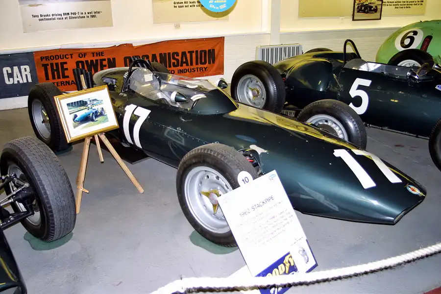 122 | 2003 | Donington | Grand Prix Collection | BRM P57 (1961-1965) | © carsten riede fotografie