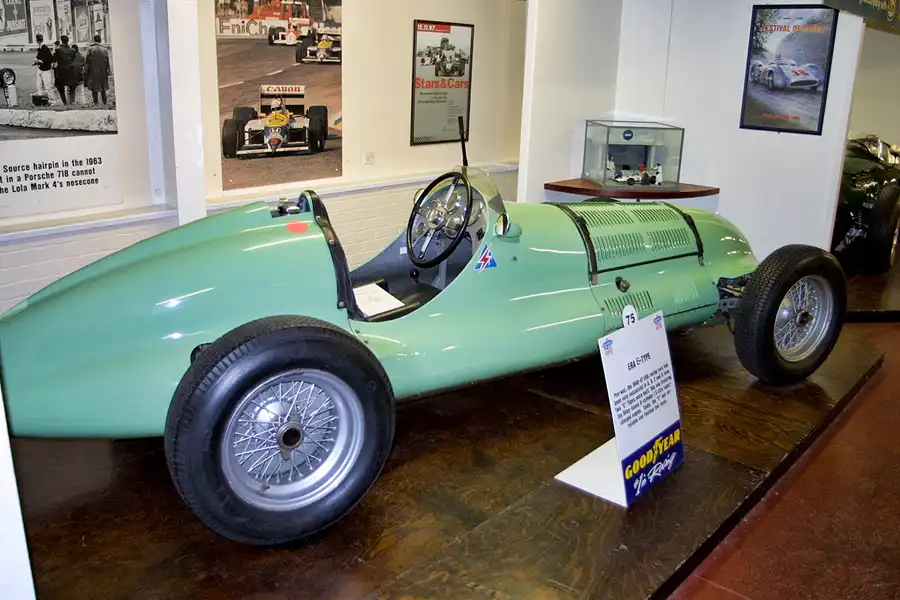 184 | 2003 | Donington | Grand Prix Collection | ERA E (1950) | © carsten riede fotografie