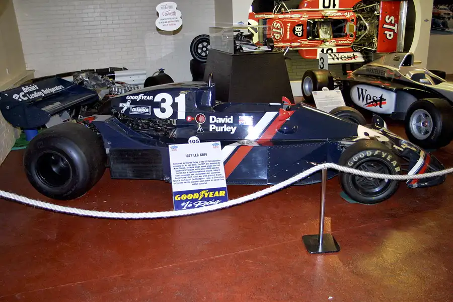 220 | 2003 | Donington | Grand Prix Collection | Lec-Ford Cosworth CRP1/77 (1977) | © carsten riede fotografie
