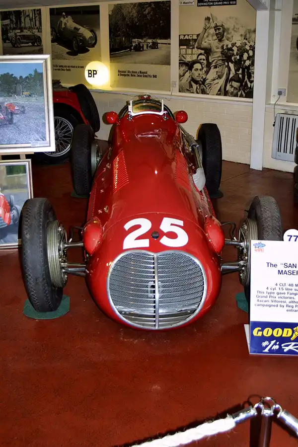 282 | 2003 | Donington | Grand Prix Collection | Maserati 4CLT/48 (1948-1952) | © carsten riede fotografie