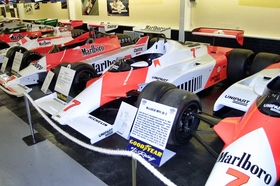 306 | 2003 | Donington | Grand Prix Collection | McLaren-Ford Cosworth MP/1-1 (1981) | © carsten riede fotografie