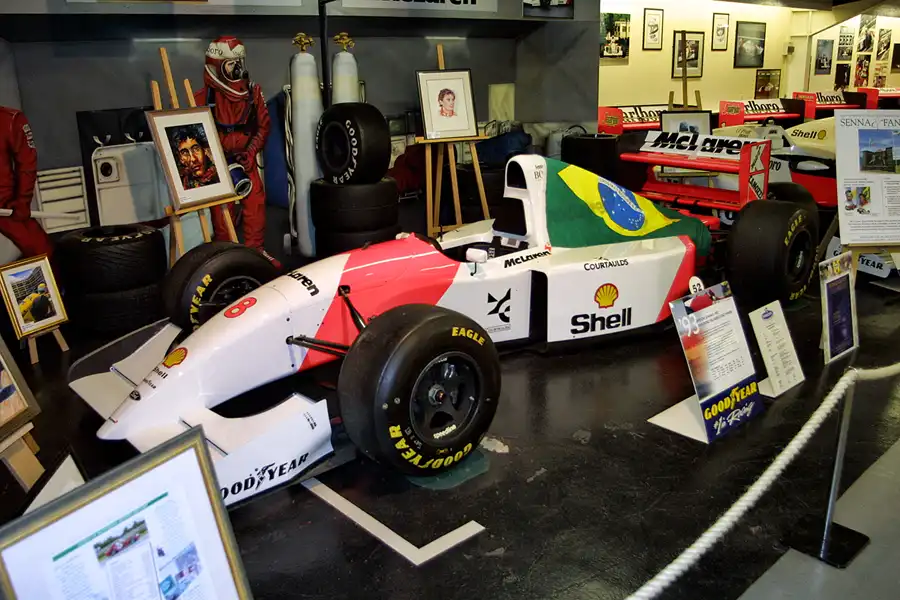 314 | 2003 | Donington | Grand Prix Collection | McLaren-Ford Cosworth MP4/8-8 (1993) | © carsten riede fotografie