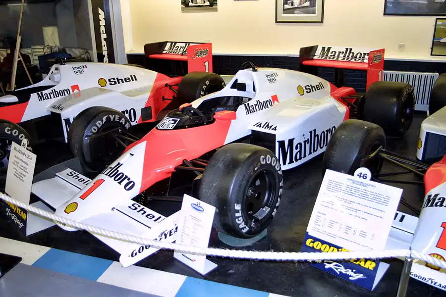 335 | 2003 | Donington | Grand Prix Collection | McLaren-TAG Porsche MP4/2C-5 (1986) | © carsten riede fotografie