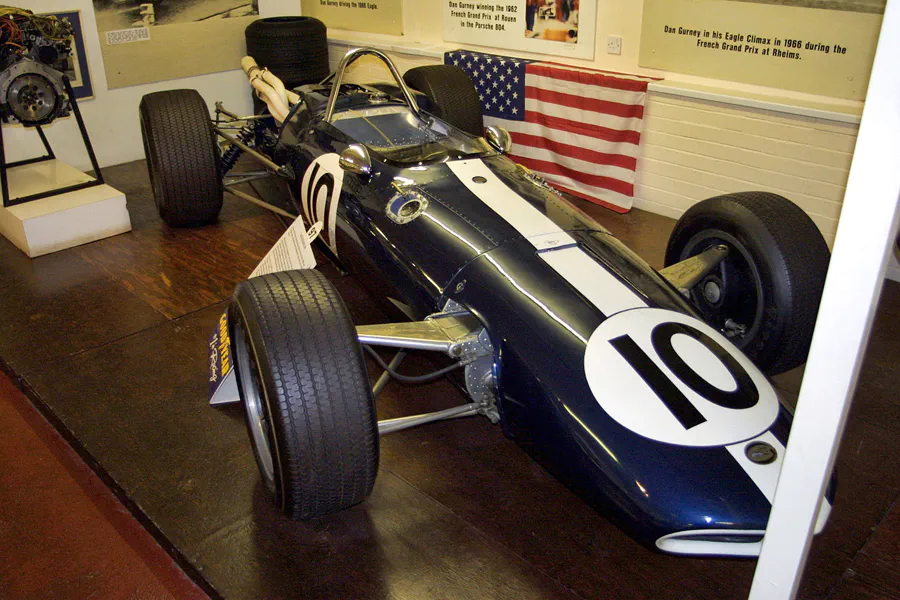 180 | 2003 | Donington | Grand Prix Collection | Eagle-Climax 1F (1966) | © carsten riede fotografie