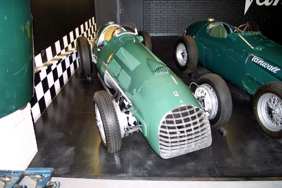 188 | 2003 | Donington | Grand Prix Collection | Ferrari 125 (1950) | © carsten riede fotografie