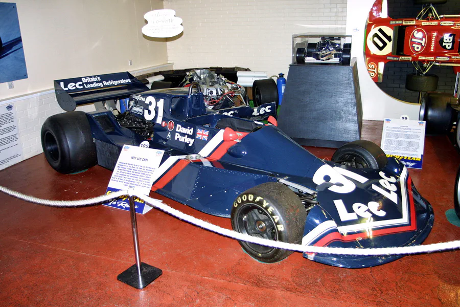 221 | 2003 | Donington | Grand Prix Collection | Lec-Ford Cosworth CRP1/77 (1977) | © carsten riede fotografie