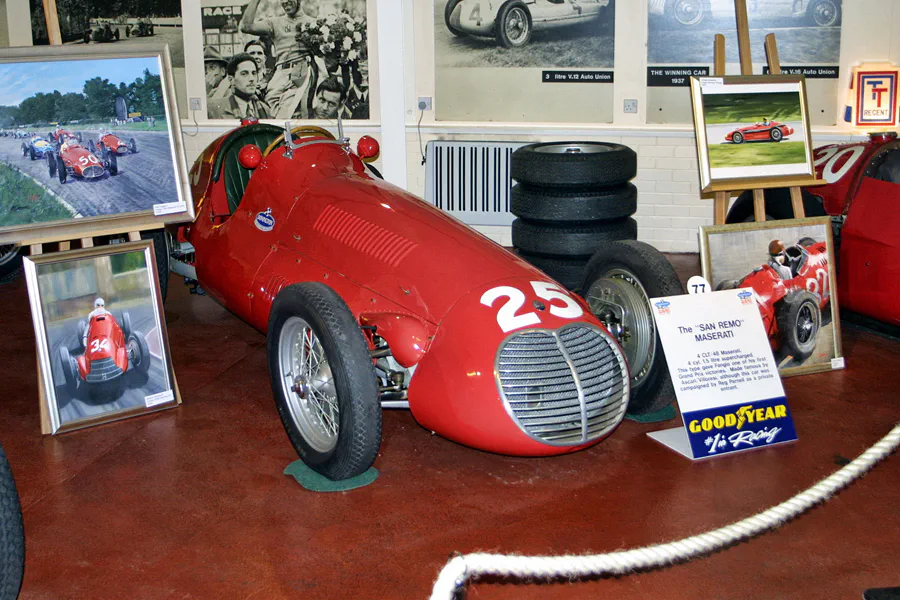 281 | 2003 | Donington | Grand Prix Collection | Maserati 4CLT/48 (1948-1952) | © carsten riede fotografie