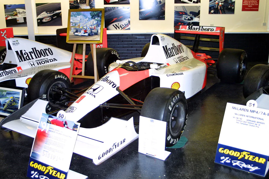 320 | 2003 | Donington | Grand Prix Collection | McLaren-Honda MP4/6 (1991) | © carsten riede fotografie