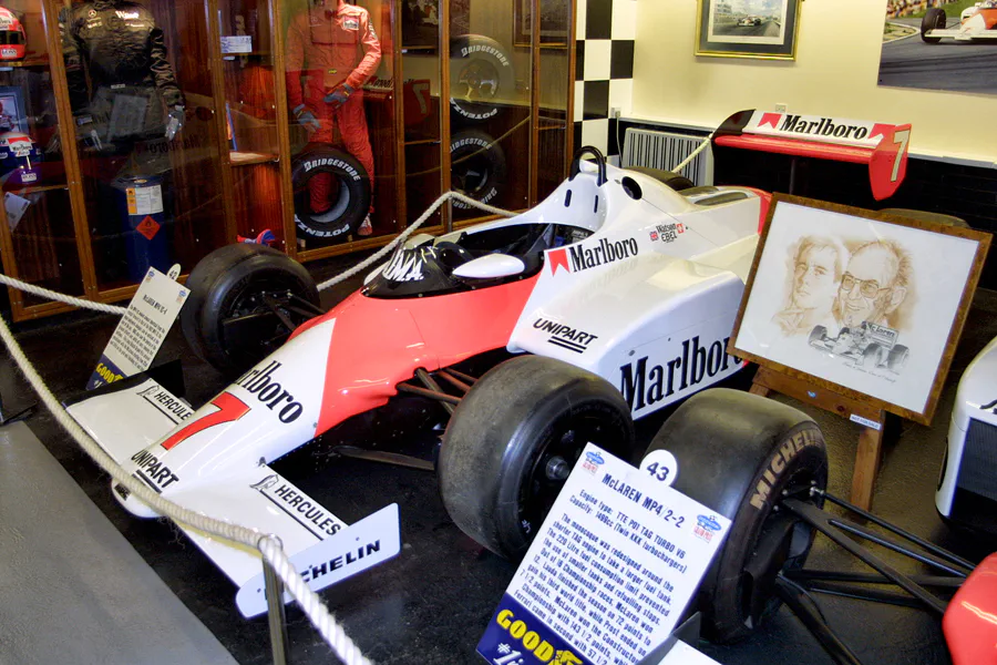 333 | 2003 | Donington | Grand Prix Collection | McLaren-TAG Porsche MP4/2-2 (1984) | © carsten riede fotografie