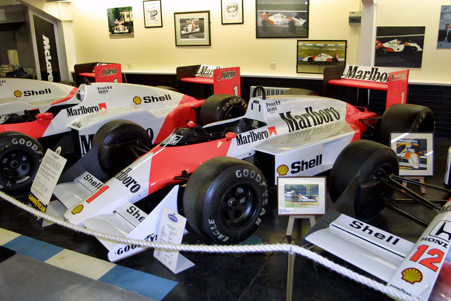 336 | 2003 | Donington | Grand Prix Collection | McLaren-TAG Porsche MP4/3-4 (1987) | © carsten riede fotografie
