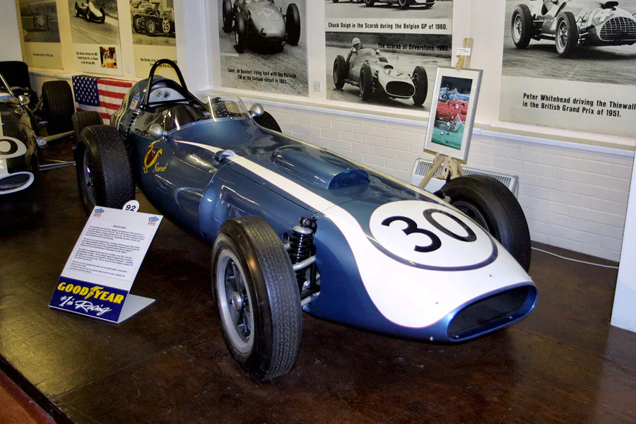 356 | 2003 | Donington | Grand Prix Collection | Scarab (1960) | © carsten riede fotografie