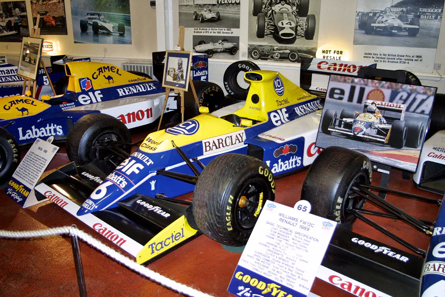 392 | 2003 | Donington | Grand Prix Collection | Williams-Renault FW13B (1990) | © carsten riede fotografie