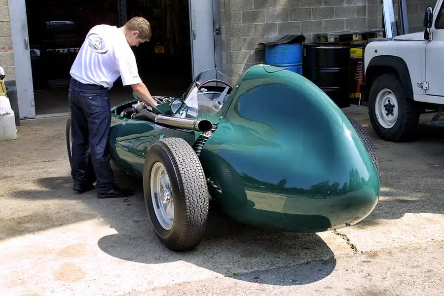 181 | 2003 | Beaulieu | The National Motor Museum | Vanwall VW5-10 (1957-1959) | © carsten riede fotografie