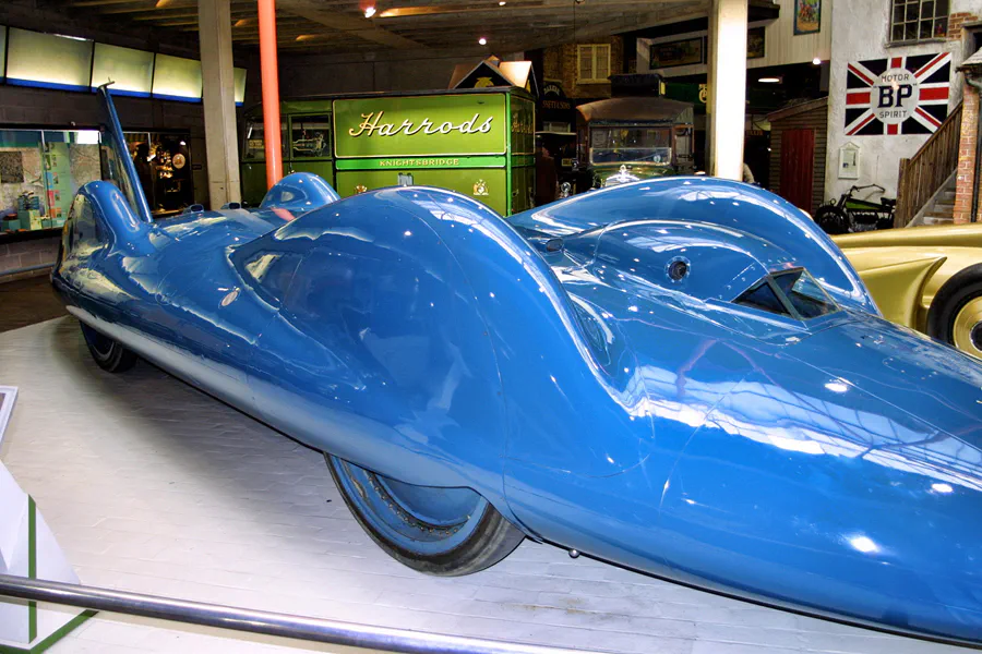 059 | 2003 | Beaulieu | The National Motor Museum | Bluebird (1964) | © carsten riede fotografie