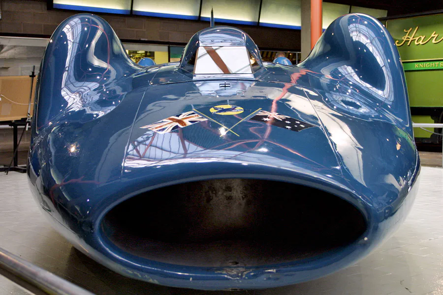 060 | 2003 | Beaulieu | The National Motor Museum | Bluebird (1964) | © carsten riede fotografie