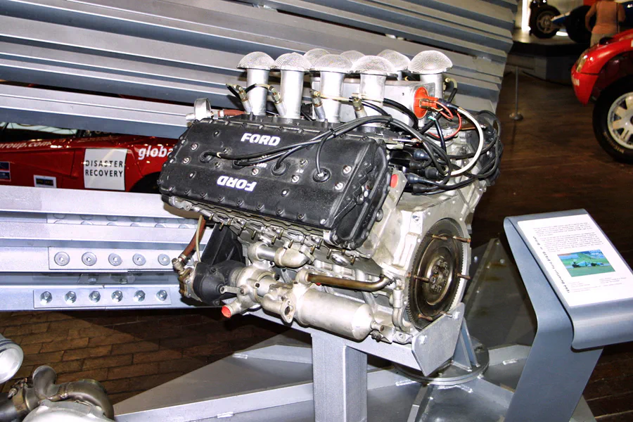 099 | 2003 | Beaulieu | The National Motor Museum | Ford Cosworth DFV V8 Motor (1967-1973) | © carsten riede fotografie