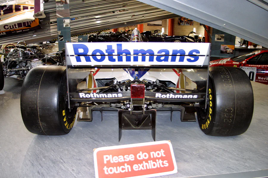188 | 2003 | Beaulieu | The National Motor Museum | Williams-Renault FW17 (1996) | © carsten riede fotografie
