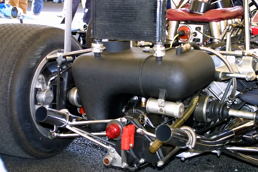 120 | 2003 | Goodwood | Festival Of Speed | Lotus-Ford Cosworth 49B (1968-1970) | © carsten riede fotografie