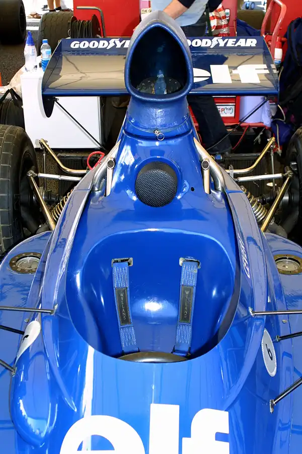 169 | 2003 | Goodwood | Festival Of Speed | Tyrrell-Ford Cosworth 005-006 (1972-1974) | © carsten riede fotografie